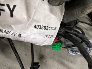 INSTALACJA WIĄZKA DESKI KONSOLI WNĘTRZA RENAULT MEGANE IV