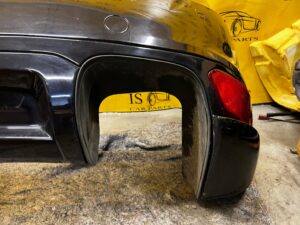 KOMPLET ZDERZAK TYLNY TYŁ 6 PDC PORSCHE CAYENNE II 7P5 GTS LC9X