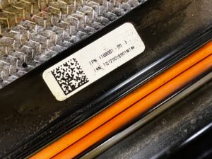 WIĄZKA INSTALACJA KABLE BATERII TESLA MODEL 3