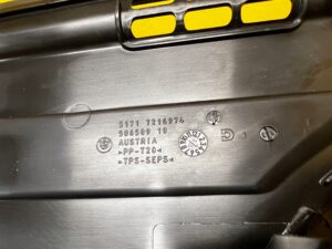 PODSZYBIE OBUDOWA WLOTU POWIETRZA BMW 7 F01 F02 NOWA OEM