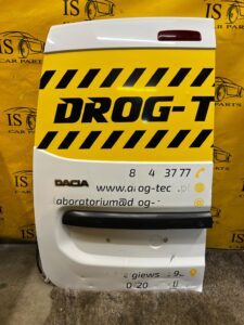 DRZWI SKRZYDŁOWE TYLNE TYŁ LEWE LEWY DACIA DOKKER EU 369 2021R