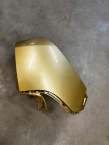 NAROŻNIK ZDERZAKA TYŁ TYLNY PRAWY PEUGEOT 5008 II P87 ZŁOTY