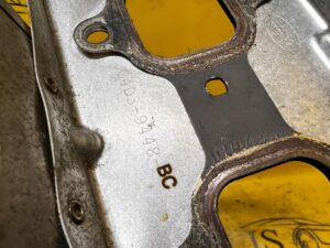 USZCZELKA KOLEKTORA WYDECHOWEGO JAGUAR LR 2.0D