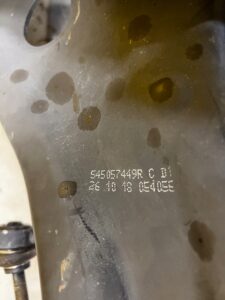 SANKI WÓZEK BELKA WAHACZE RENAULT MEGANE IV KOMPLT