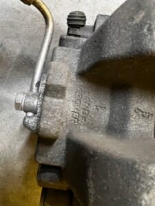 ZACISK HAMULCOWY PRZÓD PRAWY RANGE ROVER VELAR L560 JAGUAR F-PACE X761 2.0D