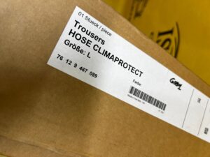 SPODNIE MOTOCYKLOWE BMW CLIMAPROTECT MEMBRANA ROZMIAR L NOWE OEM