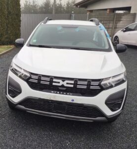 KOMPLETNY PRZÓD CHŁODNICE MASKA LAMPY BIAŁY DACIA SANDERO STEPWAY III 3