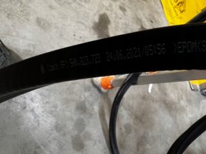 USZCZELKA POKRYWY MASKI SILNIKA ŚCIANY GRODZIOWEJ VOLKSWAGEN GOLF VIII EU