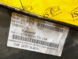 ZDERZAK TYŁ TYLNY DYFUZOR SPOILER 4 PDC VW GOLF VII R-LINE 5G9 KOMBI C9X