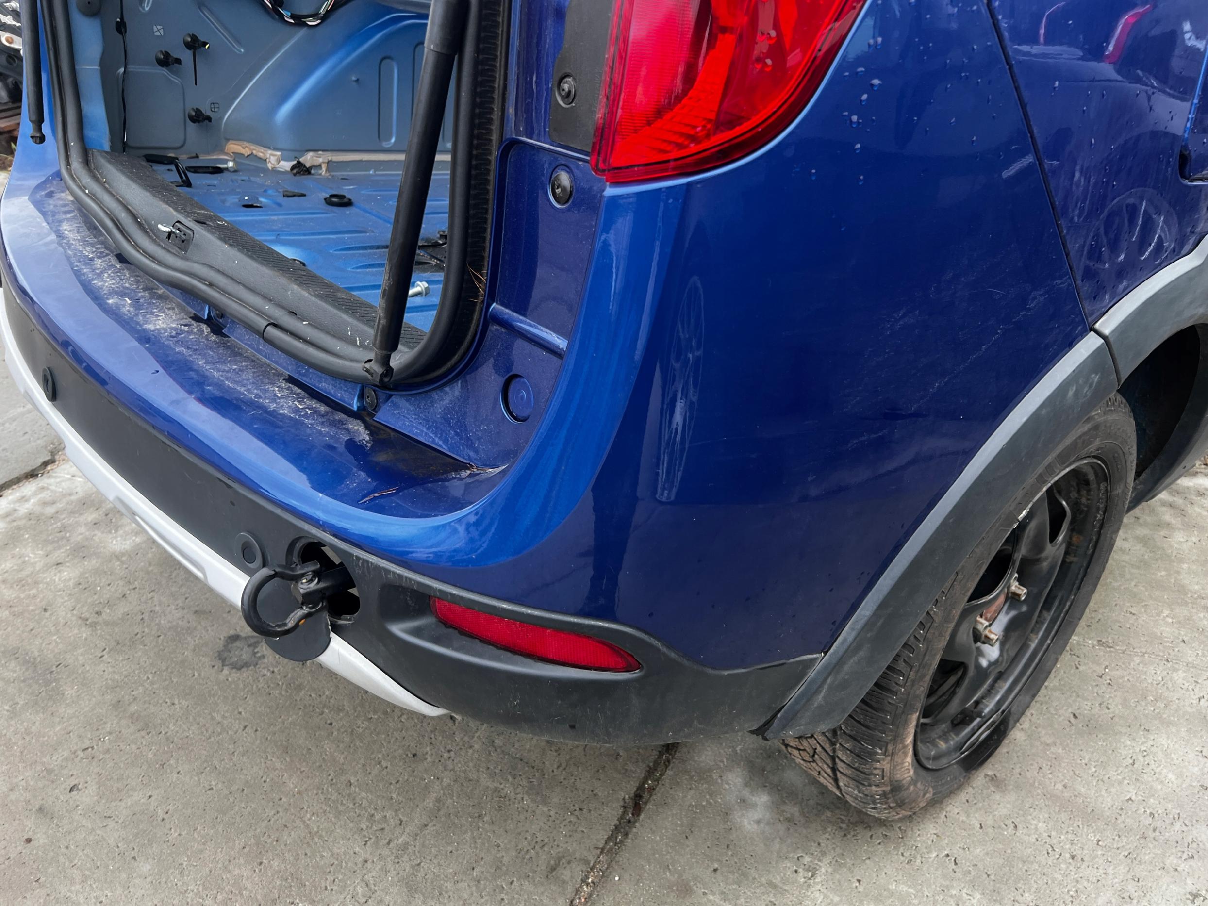 KOMPLET ZDERZAK TYLNY TYŁ DACIA LODGY STEPWAY LIFT 3 PDC TERQH