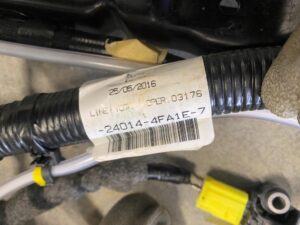 INSTALACJA WIĄZKA WTYKI GRODZIOWEJ NISSAN E-NV200