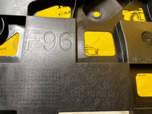 ŚLIZG MOCOWANIE ZDERZAKA TYŁ LEWY M-PAKIET BMW X6M F96 NOWY OEM