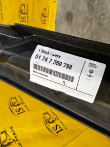 KANAŁ KIEROWNICA POWIETRZA CHŁODNICY GÓRNY BMW M760iX G12 NOWY OEM