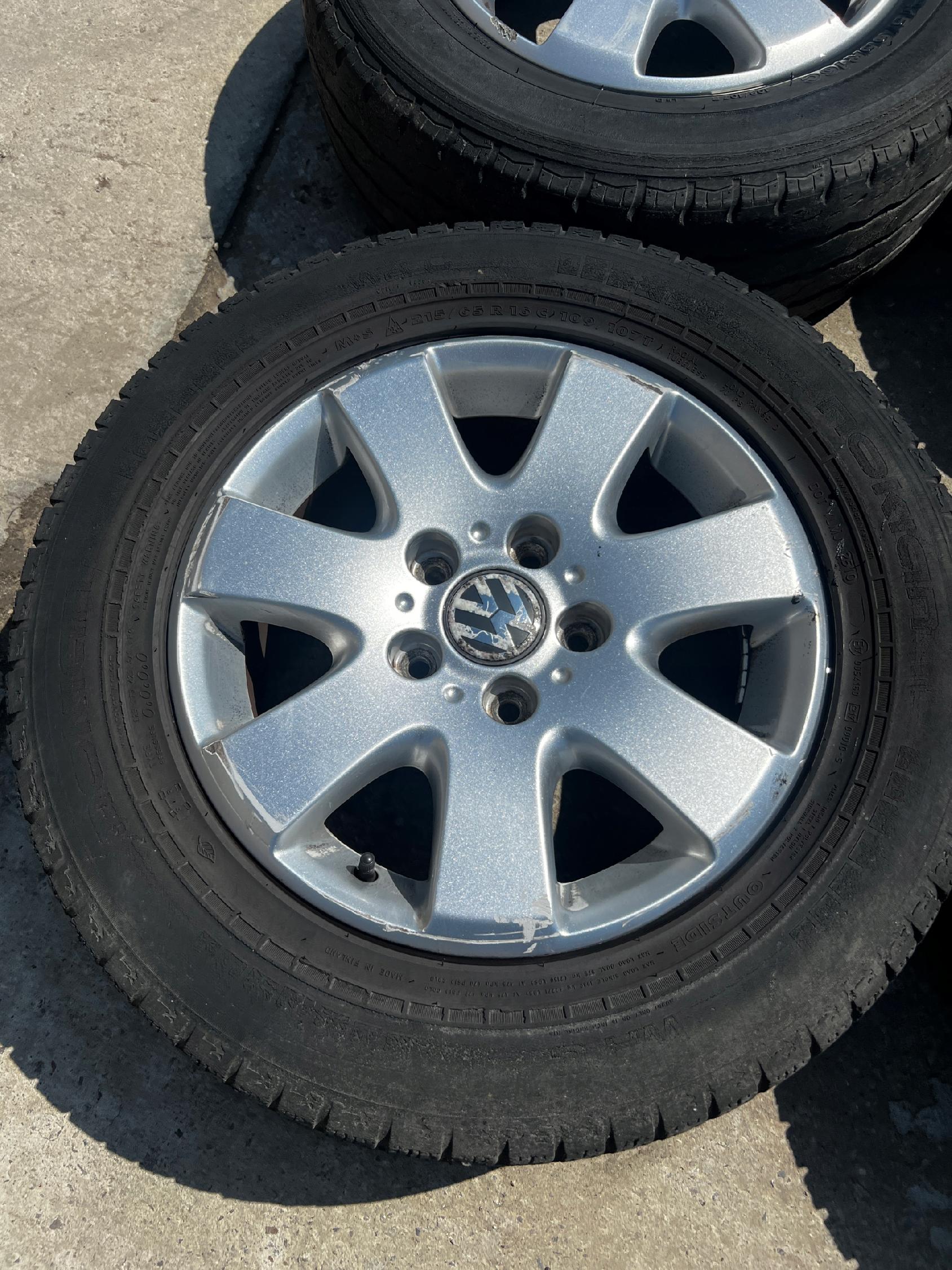 KOŁA FELGI OPONY ZIMOWE VW T5 215/65 R16C