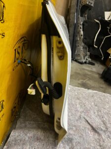 LEWE DRZWI KOMPLET PRZÓD TYŁ STRONA TESLA MODEL 3 BIAŁA PERŁA