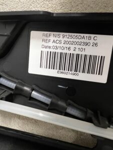 CZARNA ROLETA ŻALUZJA ZASŁONA PANORAMY SZYBERDACH INFINITI Q30 QX30