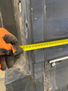 ĆWIARTKA PRAWY TYŁ BŁOTNIK SŁUPEK PAKI IVECO DAILY VI L2H2 L3H2