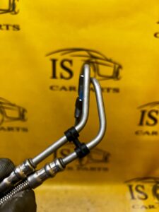 PODWÓJNY PRZEWÓD HAMULCOWY WĘŻE PRZEWODY HAMULCOWE TESLA MODEL 3 PRZEDLIFT