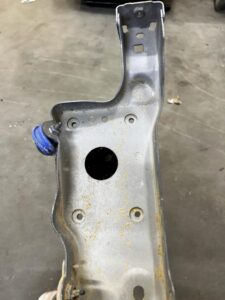 ĆWIARTKA PODŁUŻNICA PRZÓD PRZEDNIA PRAWY CITROEN C4 PICASSO II GRAND