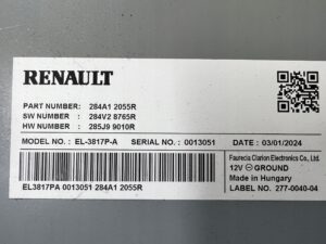 MODUŁ STEROWNIK RENAULT ESPACE VI