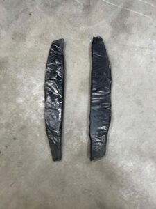 KOMPLET WYGŁUSZENIE PIANKA BŁOTNIKÓW PRZÓD RENAULT CAPTUR I PRZEDLIFT