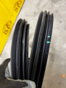 USZCZELKA DRZWI TYŁ LEWY LEWA RENAULT ZOE I Z.E.