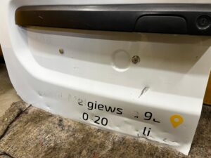 DRZWI SKRZYDŁOWE TYLNE TYŁ LEWE LEWY DACIA DOKKER EU 369 2021R