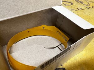 FOLIA OCHRONNA NADKOLA BŁOTNIKA TYŁ LEWY LEWEGO BMW M5 F90 NOWA OEM