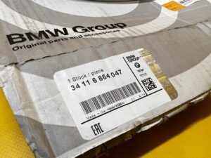 2 X TARCZA HAMULCOWA WENTYLOWANA PRZÓD 325MM BMW 3 E46 Z4 E85 E86 NOWA OEM