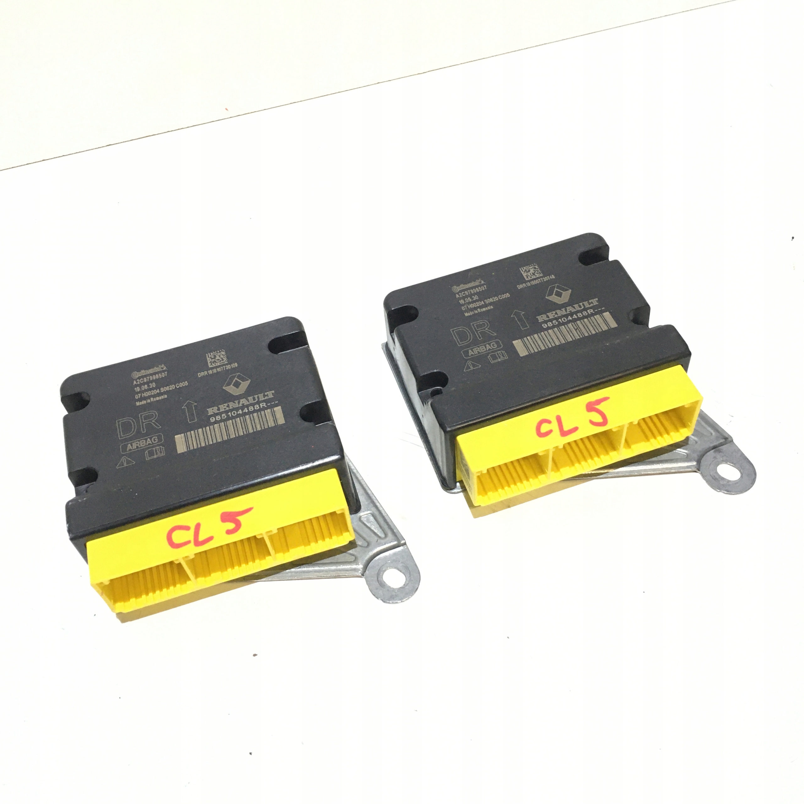 MODUŁ SENSOR PODUSZEK AIRBAG RENAULT CLIO V BEZWYP