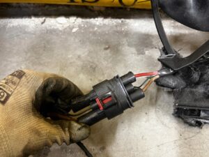 WENTYLATOR CHŁODNICY MERCEDES C-KLASA W206