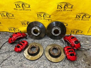 HAMULCE KOMPLET ZACISKI TARCZE KLOCKI PRZÓD + TYŁ PORSCHE PANAMERA 970