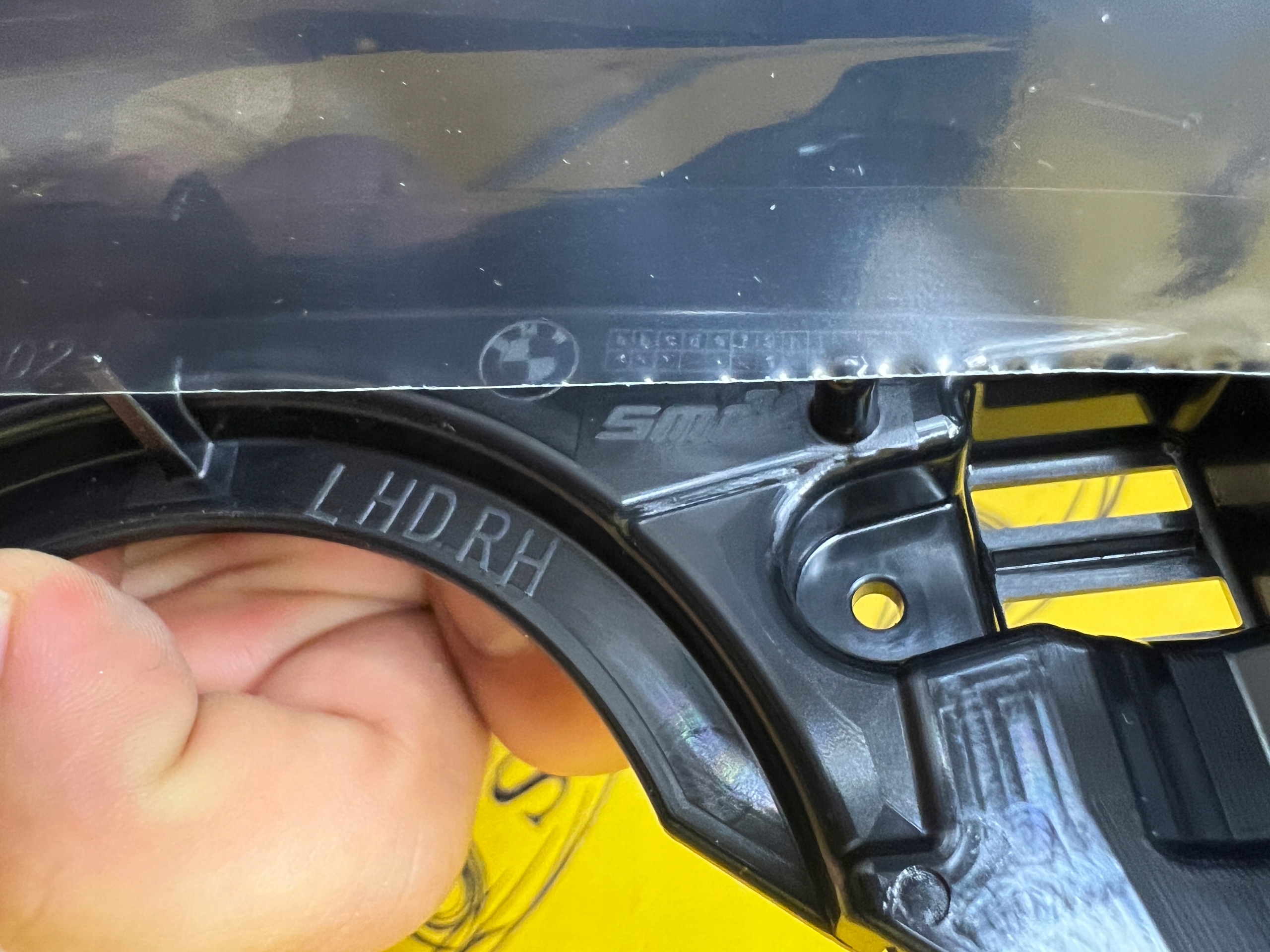 RAMKA OBUDOWA LUSTERKA SHADOW LINE PRAWA BMW 3 G20 G21 NOWA OEM