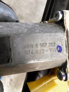 MECHANIZM PODNOŚNIK SZYBY DRZWI PRZÓD PRAWY BMW X6 E71