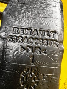 OSŁONA WYGŁUSZENIE PIANKA BŁOTNIKA PRZÓD LEWY RENAULT ESPACE VI AUSTRAL