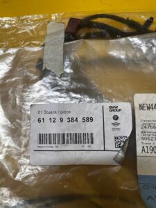 WIĄZKA INSTALACJA DRZWI PRZÓD LEWY ADAPTER BMW X1 F48 NOWY OEM