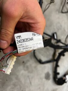 INSTALACJA WIĄZKA DESKI RENAULT MEGANE IV EUROPA