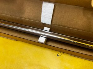 LISTWA ZGARNIAJĄCA DRZWI PRZÓD LEWA LEWY CHROM BMW X7 G07 NOWA OEM