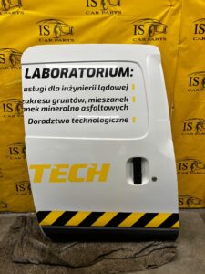 DRZWI BOCZNE PRZESUWNE TYLNE TYŁ PRAWE PRAWY DACIA DOKKER EU 369 2021R