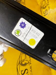 MECHANIZM PODNOSZENIA PODNOŚNIK SZYBY TYŁ TYLNY PRAWY PRAWA SKODA SCALA