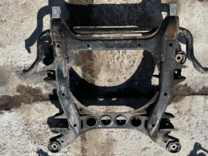 WÓZEK BELKA SANKI ZAWIESZENIE PRZÓD PORSCHE CAYENNE II 7P5 4.8 V8