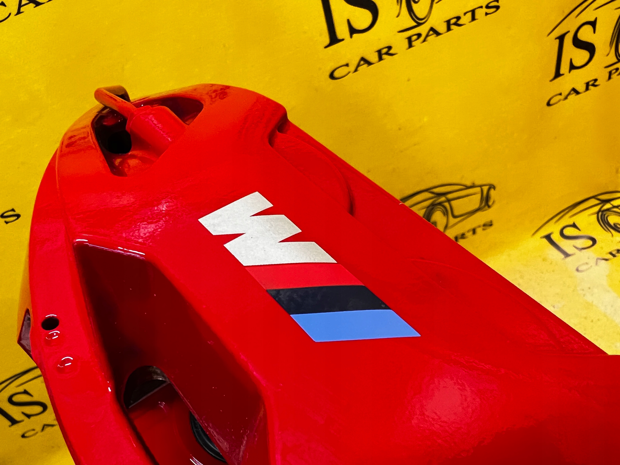 ZACISK HAMULCA CZERWONY PRZÓD LEWY M PERFORMANCE BMW 3 G20 G21 NOWY OEM