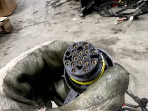 WIĄZKA INSTALACJA OKABLOWANIE KOMORY SILNIKA FORD MUSTANG VI USA 3.7