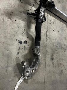 BELKA WÓZEK ZAWIESZENIA SANKI PRZÓD PORSCHE CAYENNE COUPE 9Y3 9Y0 HYBRID