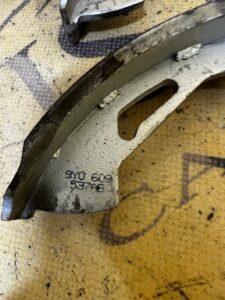 KOMPLET SZCZĘKI HAMULCOWE SPRĘŻYNKI PORSCHE CAYENNE COUPE 9Y3 9Y0 HYBRID