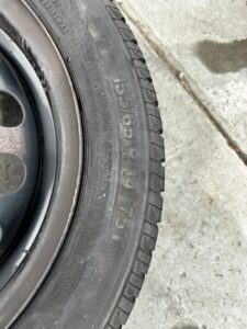 KOŁO ZAPASOWE DOJAZDOWE TOYOTA AYGO I CITROEN C1 I PEUGEOT 107 155/65 R14