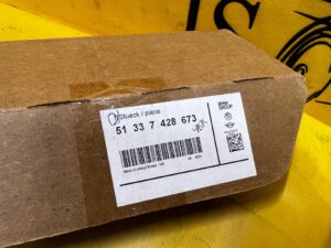 LISTWA ZGARNIAJĄCA DRZWI PRZÓD LEWA LEWY CHROM BMW X7 G07 NOWA OEM