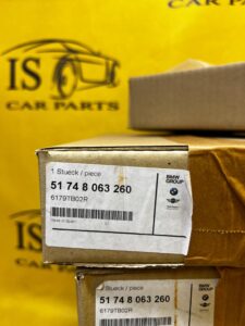 OSŁONA ZAŚLEPKA KANAŁU POWIETRZA BŁOTNIKA PRZÓD PRAWA BMW 5 G30 G31 NOWA OE