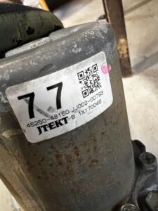 KOLUMNA KIEROWNICZA WSPOMAGANIE SZTYCA LEXUS RX 450H III 3 AL10