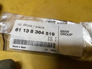 5 X STYK SPRĘŻYNOWY PŁASKI MICROTIMER 0,5-1,0MM²/AU BMW NOWY OEM